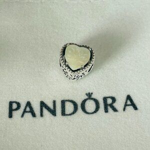 Pandora Openwork Heart & Family Tree Charm